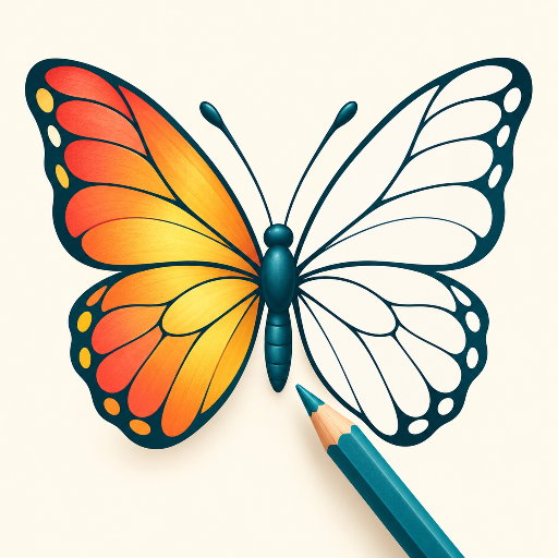 AI Coloring Pages: Ink Studio app icon