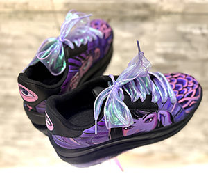Violet Dream Anime Couture Sneakers - View 9